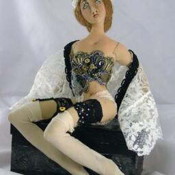 "PDF Digital Download, Original Design Dolls, Cloth Doll Pattern ""All About Positions" - thumbnail 2