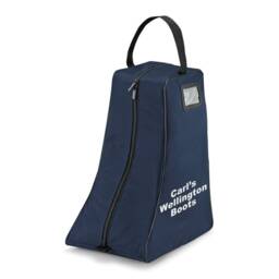 Wellington Boot Bag - Personalised Boot Bag Embroidered With Your Name/Text - thumbnail 4