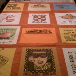 "Custom T-Shirt Quilt Handmade Memory Blanket - 50"" X 70" - thumbnail 4