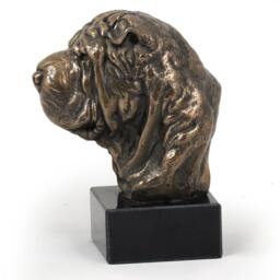 Shar Pei, Dog Marble Statue, Limited Edition, Artdog. Made Of Cold Cast Bronze. Solid, Perfect Gift. Limited Edition - thumbnail 3