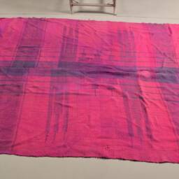 Vintage Rug, Rugs For Kitchen, Oushak Rugs, 5.1x6.4 Ft Area Turkish Pink Moroccan Bohemian Living Room - thumbnail 3