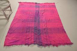 Vintage Rug, Rugs For Kitchen, Oushak Rugs, 5.1x6.4 Ft Area Turkish Pink Moroccan Bohemian Living Room - thumbnail 1