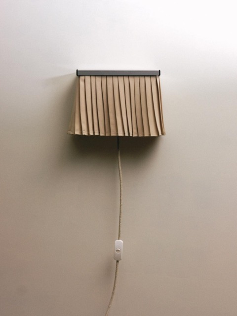 Pleated Wall Sconce Lamp - Light - image 1