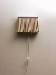 Pleated Wall Sconce Lamp - Light