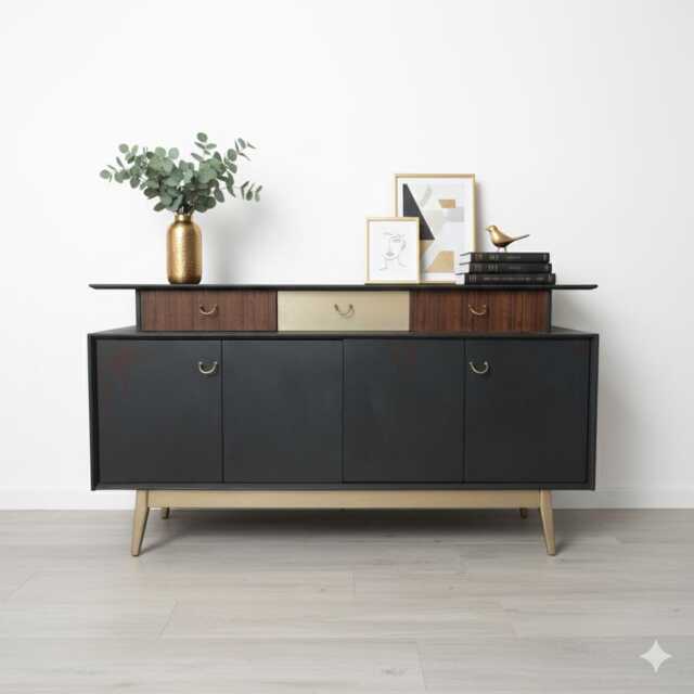 G Plan Gomme, Sideboard, Drinks Cabinet, Media Unit, Grey, Mcm, Midcentury Sideboard, Librenza - image 1
