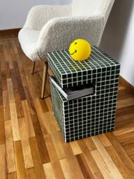 Tile Side Table - Handmade Furniture Designer Furniture Coffee Table - thumbnail 1