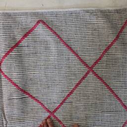 Authentic Moroccan Rug, Custom Fabulous Boujad Azilal Rug, Handmade Kilim Bohemian Rug - thumbnail 4
