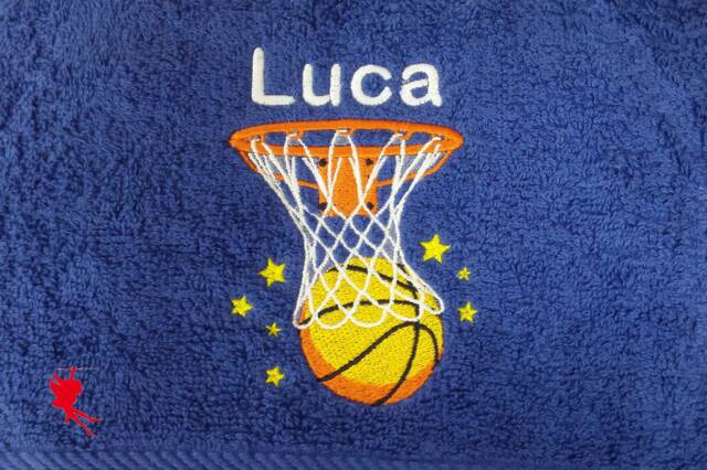 Basketball Personalised Embroidered Towels - image 1