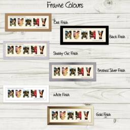 Mummy Photo Frame I Thank The Stars Or We Stars Word Name Special Gift Mother's Day 30A By Photos in A Word - thumbnail 4