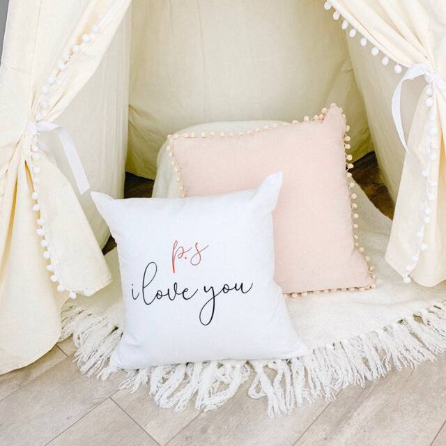 P.s I Love You Pillow