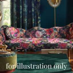Clarke & Tahiti, Fuchsia, Purple Teal Velvet Cushion Cover, Throw Pillow Home Decor - thumbnail 3