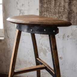 Whiskey Barrel Stave Console Table - Reclaimed Wood Hallway & Entryway - thumbnail 2