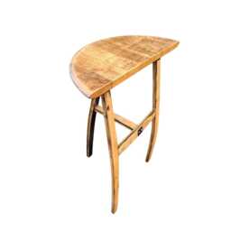 Whiskey Barrel Stave Console Table - Reclaimed Wood Hallway & Entryway - thumbnail 3