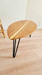 Wooden Surfboard Coffee Table - thumbnail 4