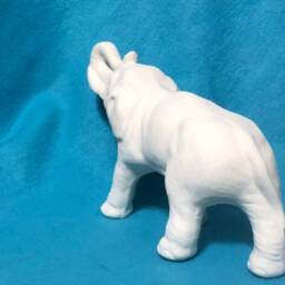 Ceramic Elephant Bisque Ready To Paint - thumbnail 4