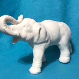 Ceramic Elephant Bisque Ready To Paint - thumbnail 2