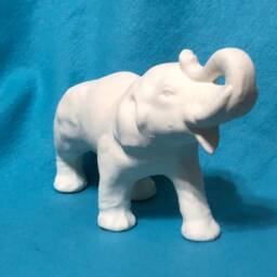 Ceramic Elephant Bisque Ready To Paint - thumbnail 3