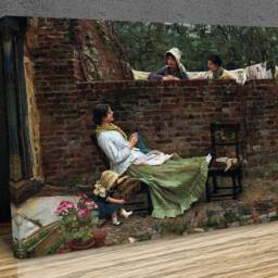 John William Waterhouse Miranda From Shakespeares The Tempest, Home D??cor, Canvas Print Art Framed - thumbnail 3
