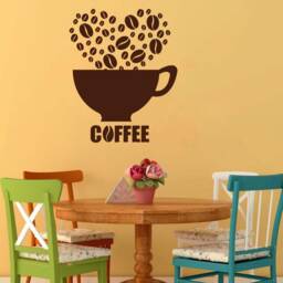 Coffee Wall Decal Beans Vinyl Sticker 1728 - thumbnail 1