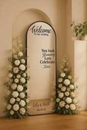 Personalised Wedding Mirrors- Mirror Included- Gifts- Accessories- Bridal Team - thumbnail 1