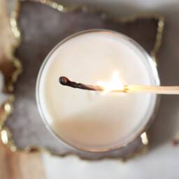 Personalised New Home Candle, Housewarming Gift, First Decor, Gift For Couple - thumbnail 3