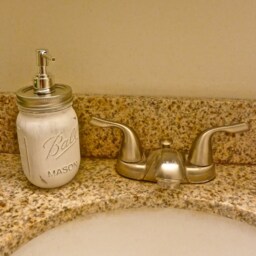 Mason Jar Soap Dispenser, Rustic Distressed Jar, Bathroom Decor, Housewarming Gift, Decor - thumbnail 2
