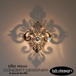 Contemporary Lighting, 30 Or 35 cm, Baroque Lighting, 110 V, Lighting Designer, Lighting Design, Lighting Wall Baroque, Lys Flowers, Light - thumbnail 2