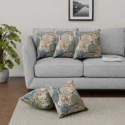 William Morris Tapestry Cushion, The Brook Design, Deer, Handmade Home Decor - thumbnail 2
