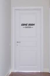 Game Room Enter - Vinyl Wall Decal -Gaming Decals - thumbnail 1