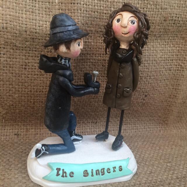 Custom Couple Clay Portrait Personalized Clay Sculptures Based On Your Photos - image 1