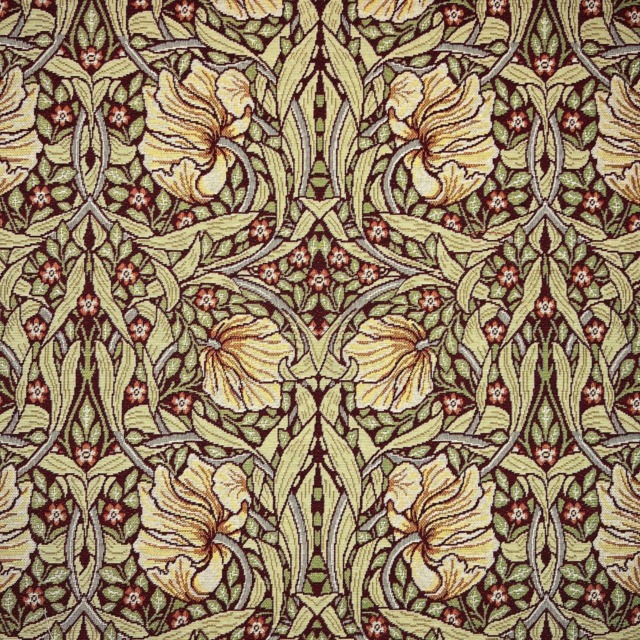 Pimpernel By William Morris Custom Made To Measure Fully Lined Curtains Damson 3 - image 1
