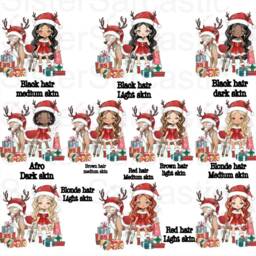 Personalised Christmas Tree Ornament Decoration Kids Daughter Granddaughter Niece Sister Mum Stocking Filler Eve Box Keepsake Gift - thumbnail 2