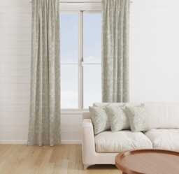 Custom Made William Morris Golden Lily Pool Blackout Lining Curtains 3 - thumbnail 1