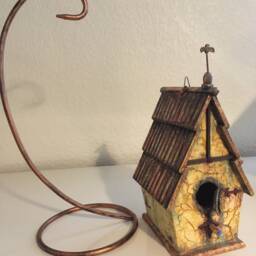 A Frame Spirit - Angel House. Mixed Media By Tazz. Created To Let Your Angels Know They Are Welcome.genuine Angelite Bead Included - thumbnail 3