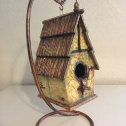 A Frame Spirit - Angel House. Mixed Media By Tazz. Created To Let Your Angels Know They Are Welcome.genuine Angelite Bead Included - thumbnail 4