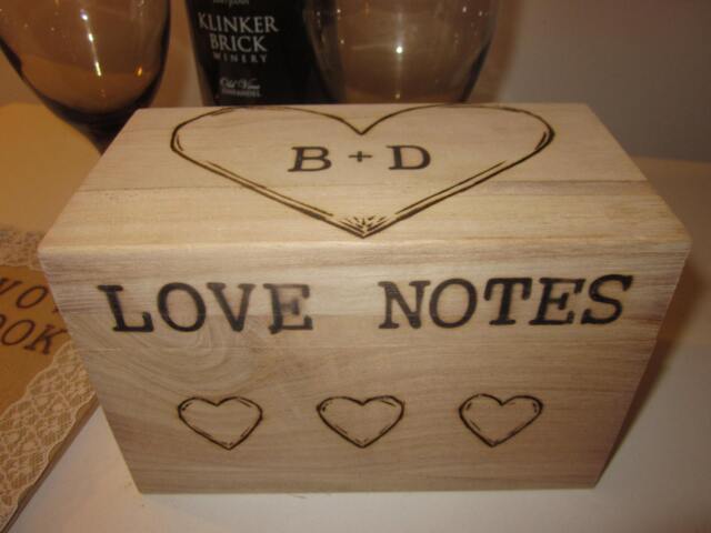 Wedding Memory/Note Box. Love Letter Ceremony Along With Having Your Guests Sign A Guest Book Have Them Share Little Note Or Memory - image 1