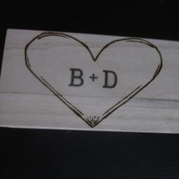 Wedding Memory/Note Box. Love Letter Ceremony Along With Having Your Guests Sign A Guest Book Have Them Share Little Note Or Memory - thumbnail 3