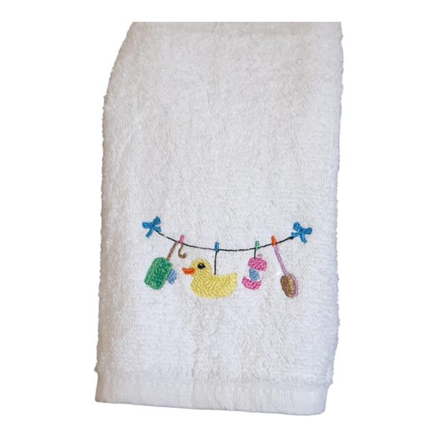 Embroidered Bath Accessories Clothesline Hand Towel - image 1
