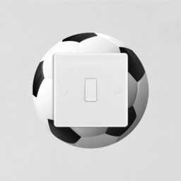 Football Light Switch Surround Sticker Team Soccer Player Decal Wall Art Vinyl Kids Boys Girl Bedroom Sports Room Decor - thumbnail 1