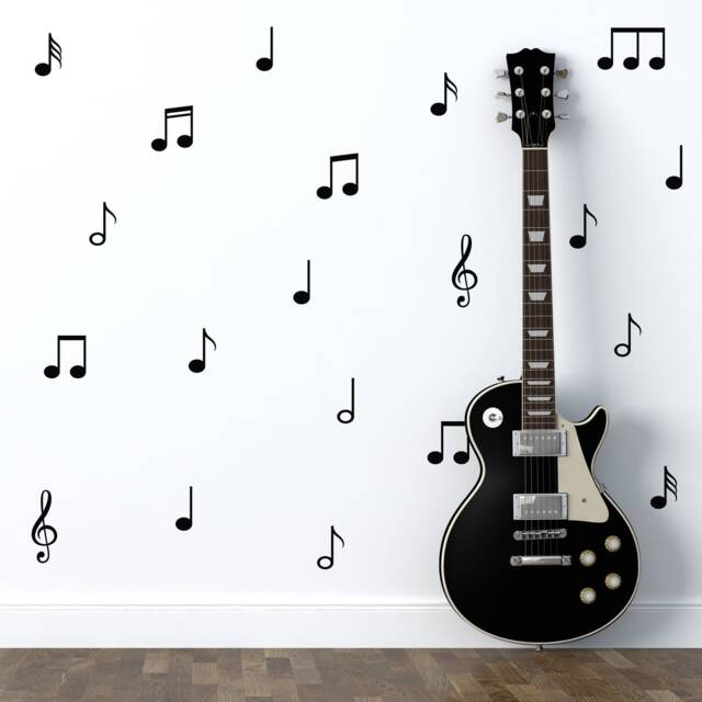 Music Note Wall Stickers, Decals - image 1