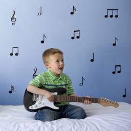 Music Note Wall Stickers, Decals - thumbnail 2