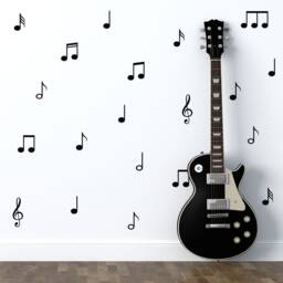 Music Note Wall Stickers, Decals - thumbnail 1