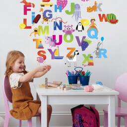 Kindergarten Classroom Decor, Preschool Wall Decal, Abc Decals For Walls, Alphabet Kids, Wall Decals, Decor - thumbnail 2