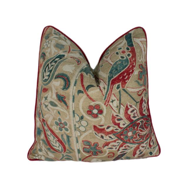 William Morris - Bullerswood Spice/Manilla Cushion Cover Throw Pillow Designer Home Decor - image 1