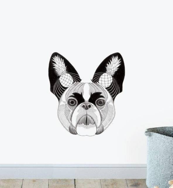 Loyal Dog Wall Sticker Decal - Illustration Stickers, Animals Decals, Home Decor, Art, Illustrations