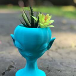 Alien Planter Meow3D X Abovethespell Collaboration, Desk Decor - thumbnail 4