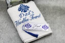 Wudhu Towel, Islamic Gift Set, Eid Ramadan , Personalised Wudhu Namaaz Personal Name 100% Egyptian Quality Soft Towels