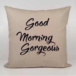 Hello There Handsome-Good Morning Gorgeous Pillow Set, Wedding Pillows Gift Couple Covers, Christmas Gift - thumbnail 3