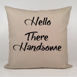 Hello There Handsome-Good Morning Gorgeous Pillow Set, Wedding Pillows Gift Couple Covers, Christmas Gift - thumbnail 2