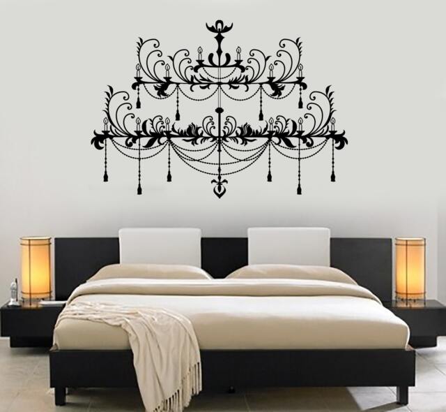 Wall Vinyl Decal Chandelier Amazing Bedroom Decor For Your Place Mural Art 1495Dz - image 1